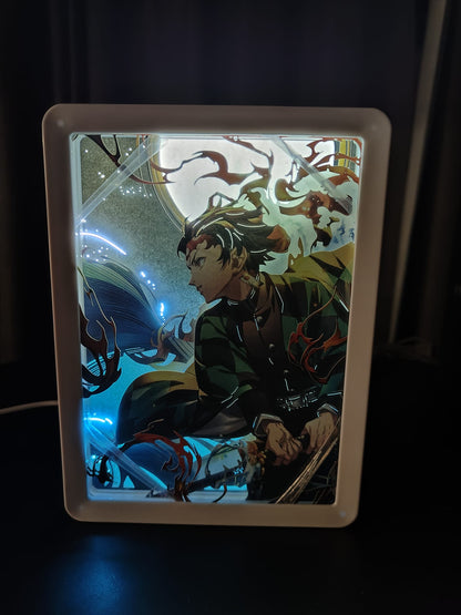 [MADE TO ORDER]Handmade Origami Scene Light Boxes (Variations) (Shipping Calculated At Checkout)