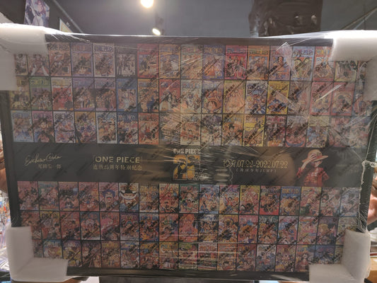 One Piece Manga Signed Wall Art
