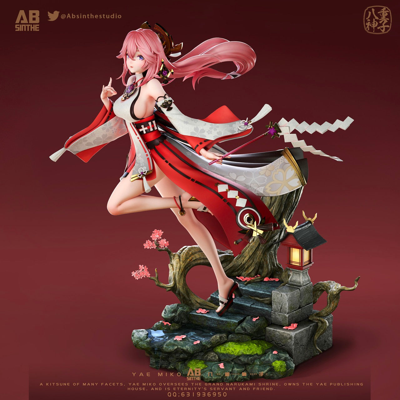 [PRE ORDER] Genshin Impact - Absinthe Studio - Yae Miko(Price does not include shipping)
