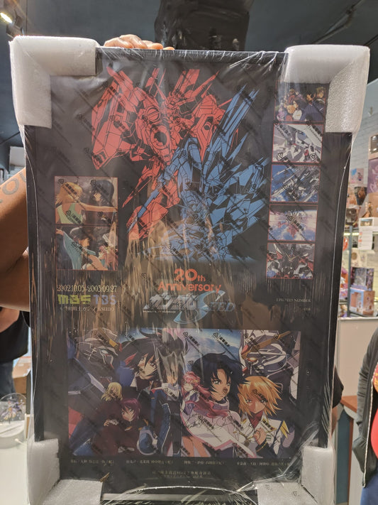 Gundam Seed Signed Wall Art