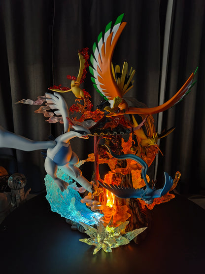 Pokemon - Crescent Studio - Legendary Pokemon Birds Resin Statue