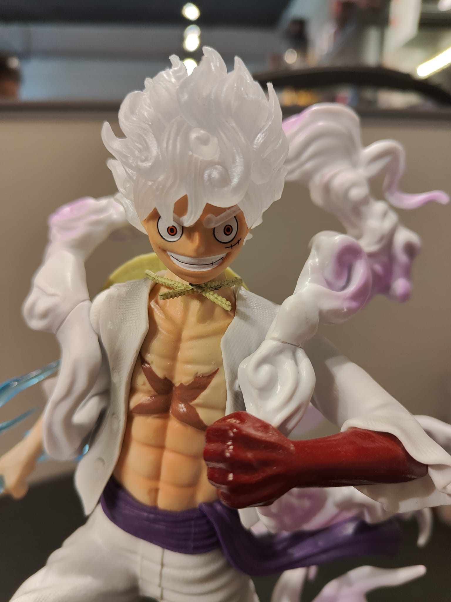 Luffy figurine One Piece Gear 5 Nika 19cm