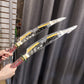 Demon Slayer - Tengen Uzui Metal Swords Pair (Sound Hashira) (Price Does Not Include Shipping)