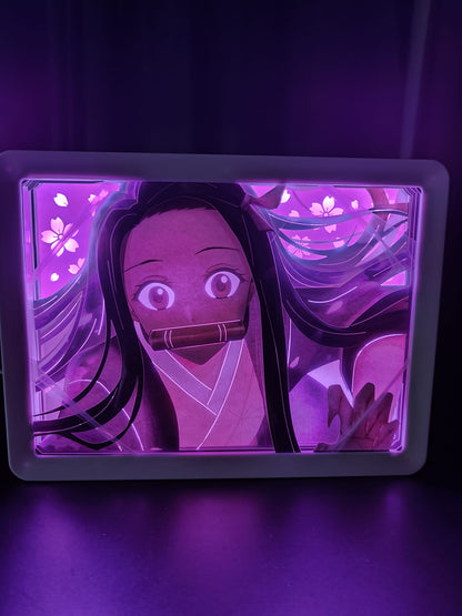 [MADE TO ORDER]Handmade Origami Scene Light Boxes (Variations) (Shipping Calculated At Checkout)