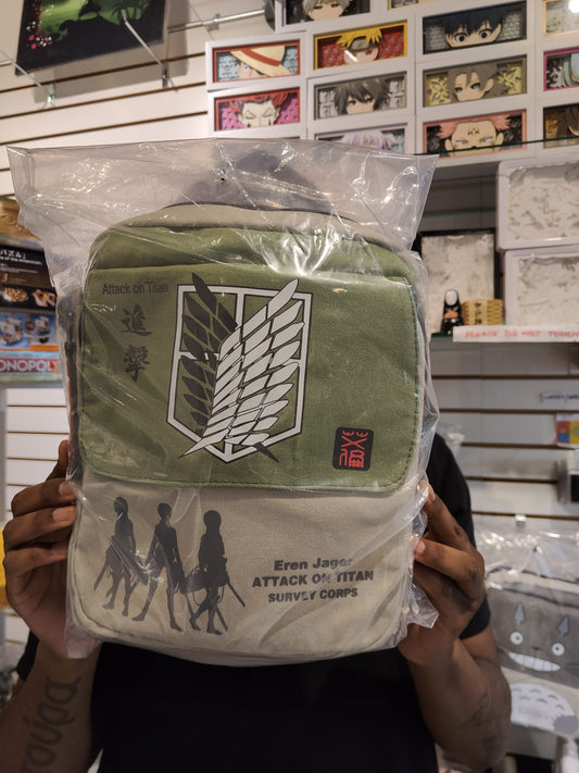 Attack on Titan - Survey Corps Small Side Bag (Price Includes Shipping)