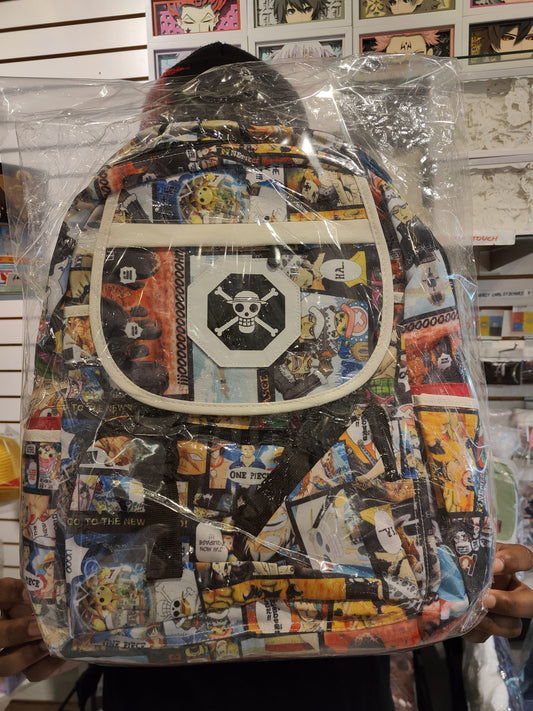 One Piece - Multi Images Collage Backpack (Price Includes Shipping)