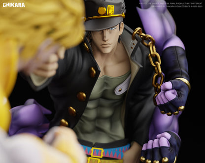 [PRE ORDER] Jojo's Bizarre Adventures - Chikara Studio - Jotaro vs Dio(Price does not include shipping - Please Read Description)