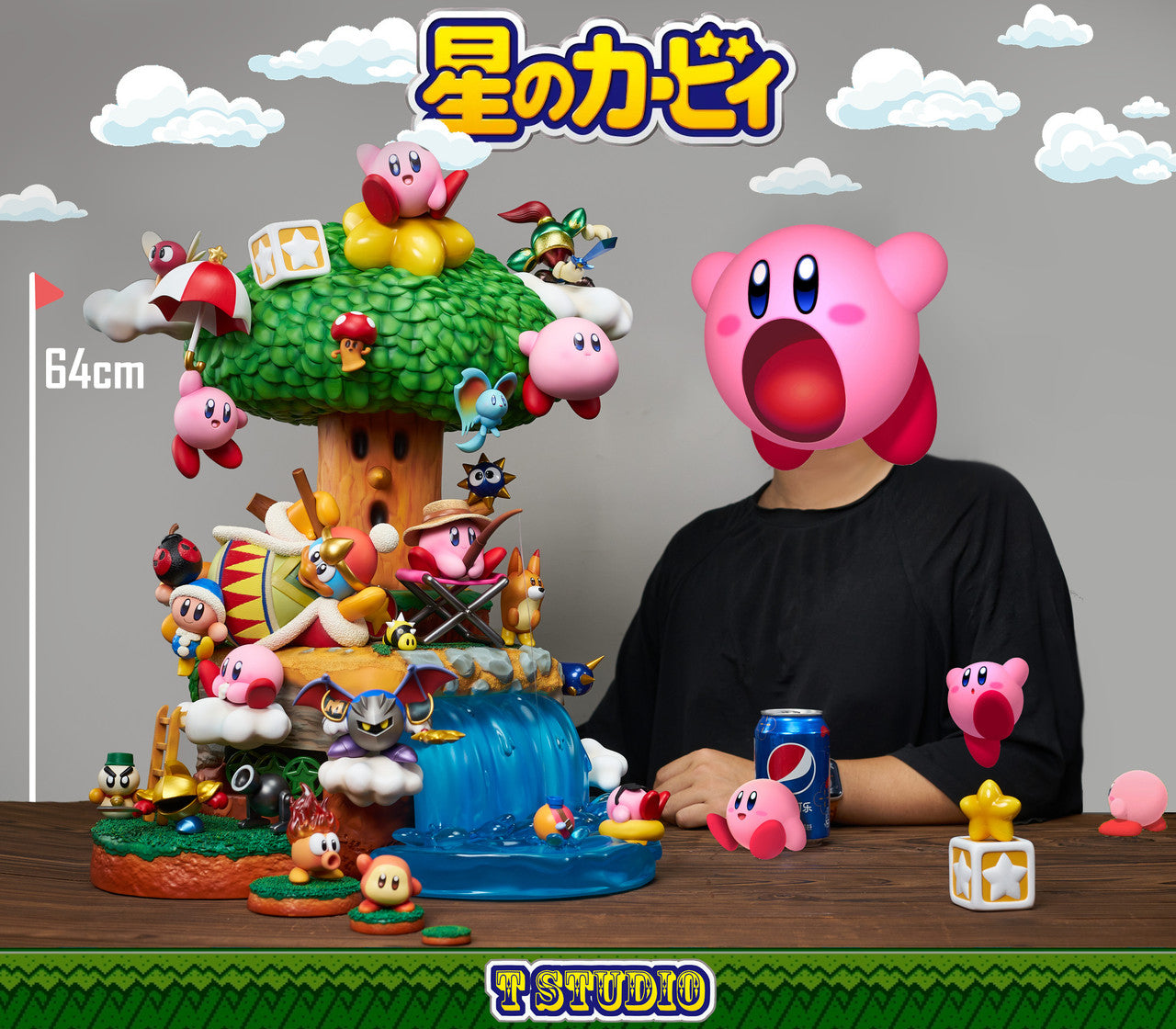 T Studio - Kirby Resin Statue (shipping not included in price)