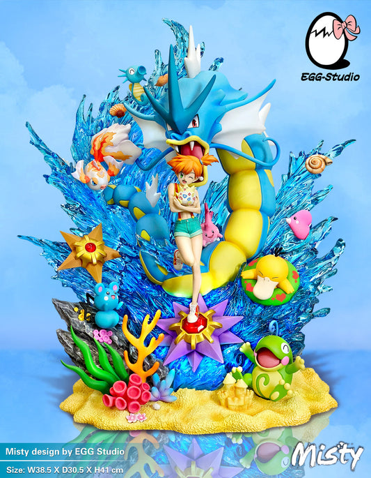[PRE ORDER] Pokémon - Egg Studio - Misty Resin Statue (Price does not include shipping)