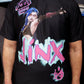 League of Legends Arcane - Jinx Tshirt (Price Does Not Include Shipping - Please Read Description)