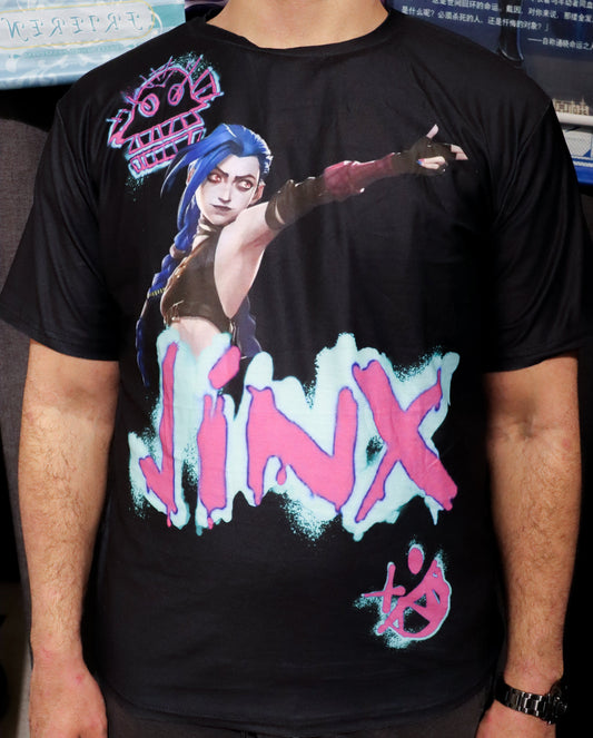 League of Legends Arcane - Jinx Tshirt (Price Does Not Include Shipping - Please Read Description)