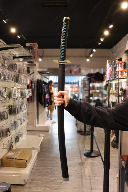 Demon Slayer - Muichiro Tokito Metal Sword (Mist Hashira) (Price Does Not Include Shipping - Please Read Description)