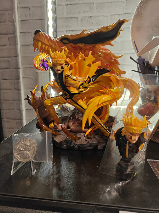 [IN STORE] Naruto - Burning Wind Studio - Naruto Kurama Resin Statue