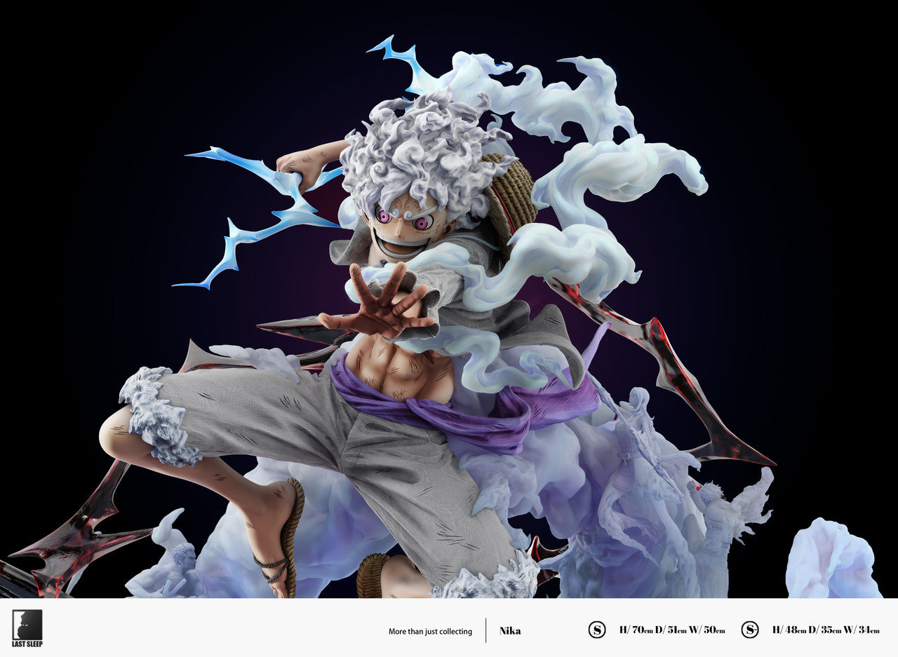 One Piece -Nika/Gear 5 Luffy Figure – flyingraijinotakufactory