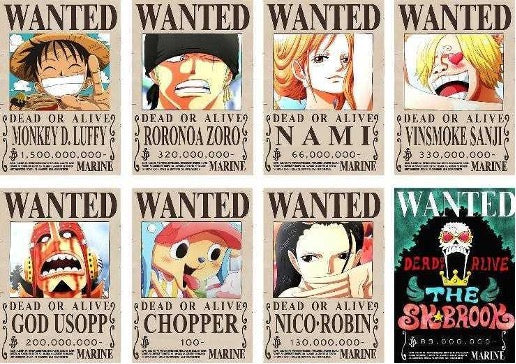 One Piece Poster Pack 3