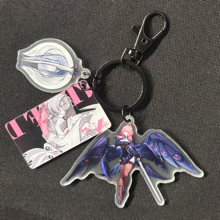 Zenless Zone Zero - Remielle Dan (Black Outfit) Acrylic 3 Piece Keychain