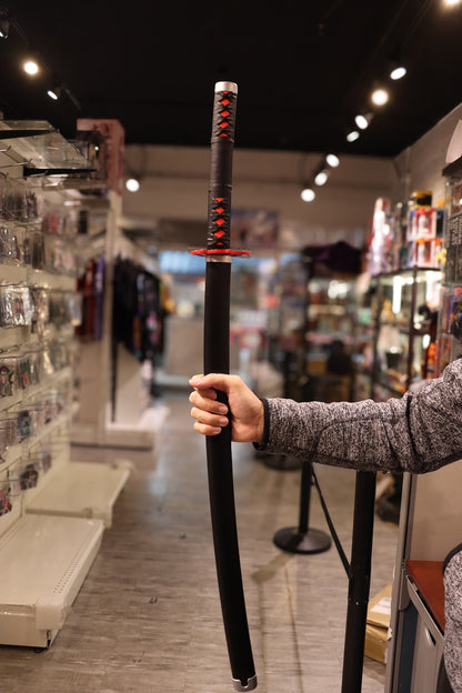 Demon Slayer - Tanjiro Upgraded With Rengoku Handguard Metal Sword (Price Does Not Include Shipping - Please Read Description)