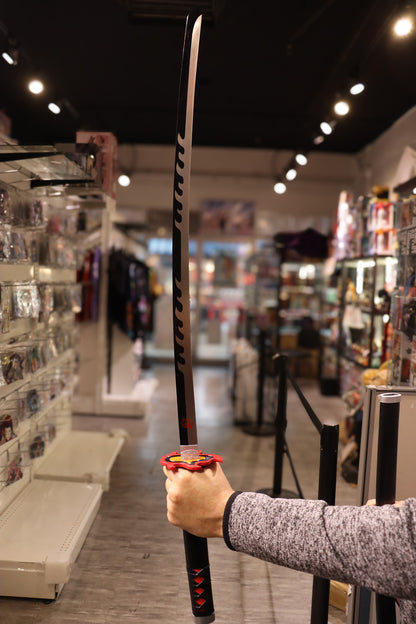 Demon Slayer - Tanjiro Upgraded With Rengoku Handguard Metal Sword (Price Does Not Include Shipping - Please Read Description)