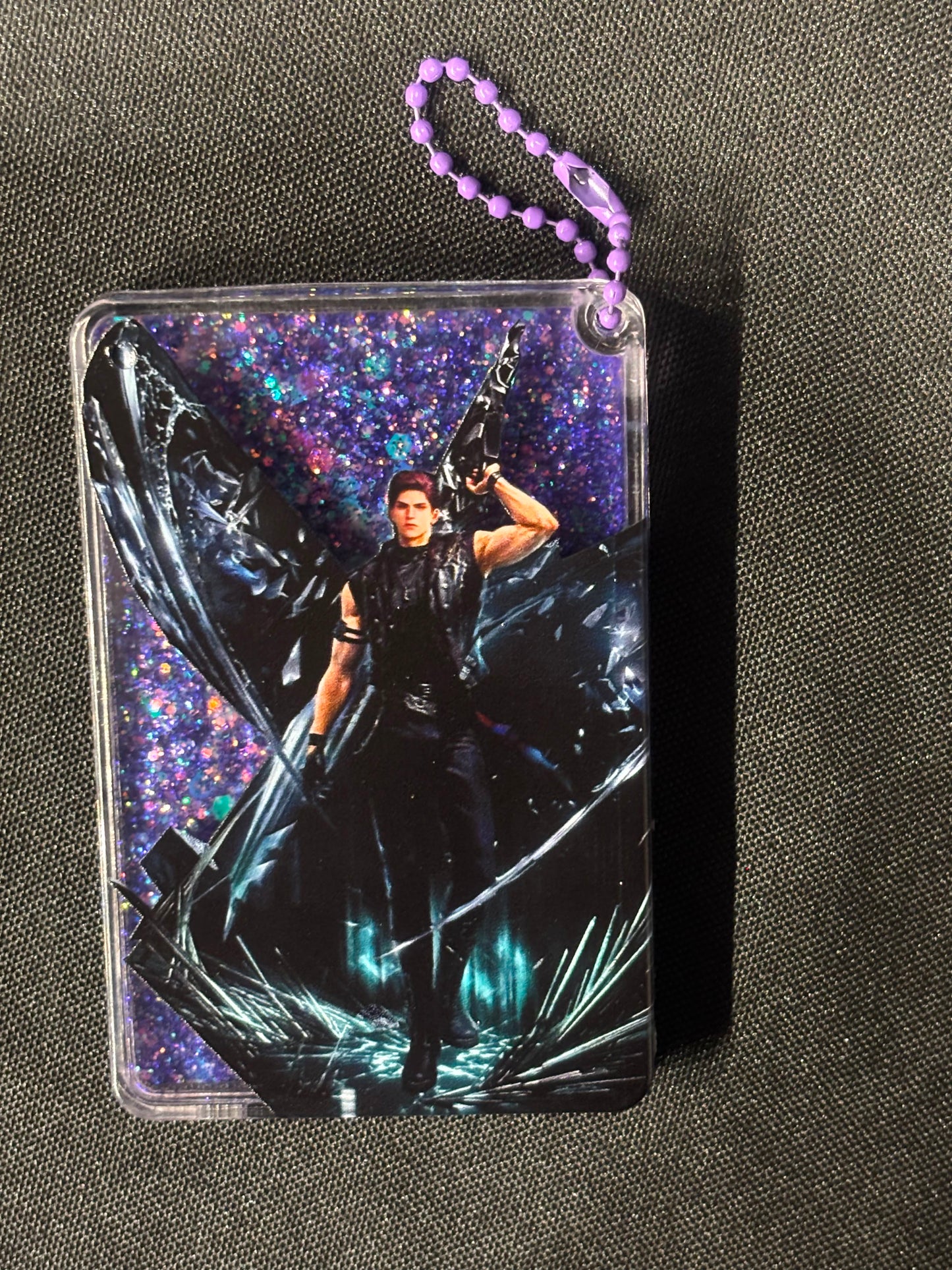 Love and Deepspace - Valko Style 1 Acrylic Glitter Keychain
