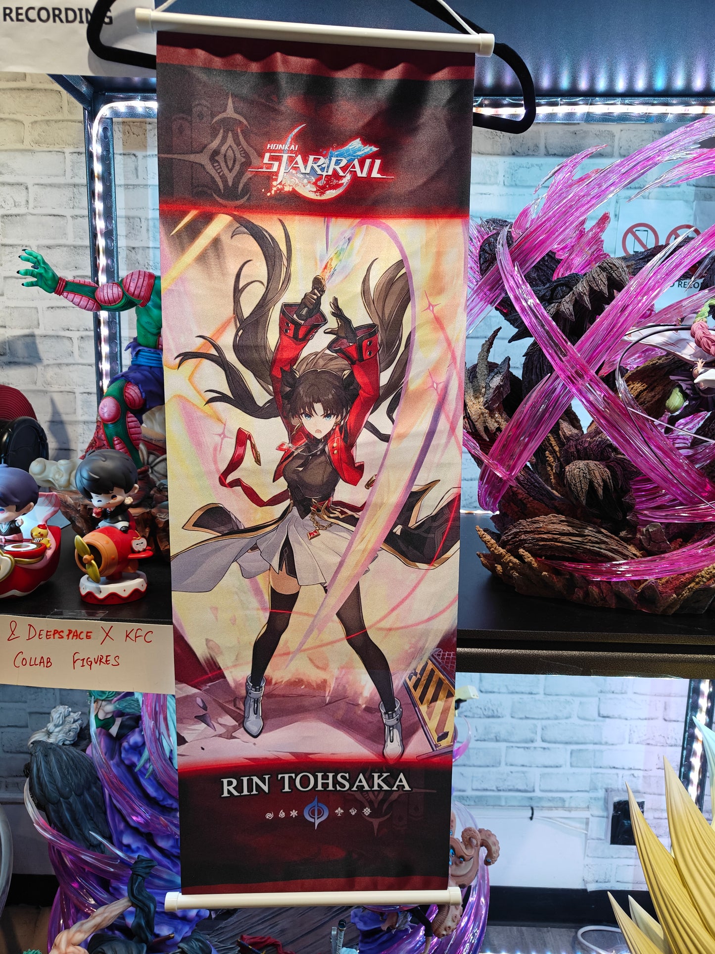 Honkai Star Rail x Fate - Rin Tohsaka Wall Scroll