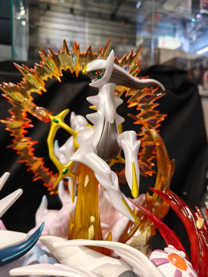 Pokemon - The Creation Trio - Arceus, Dialga and Palkia Fan-made PVC Figure