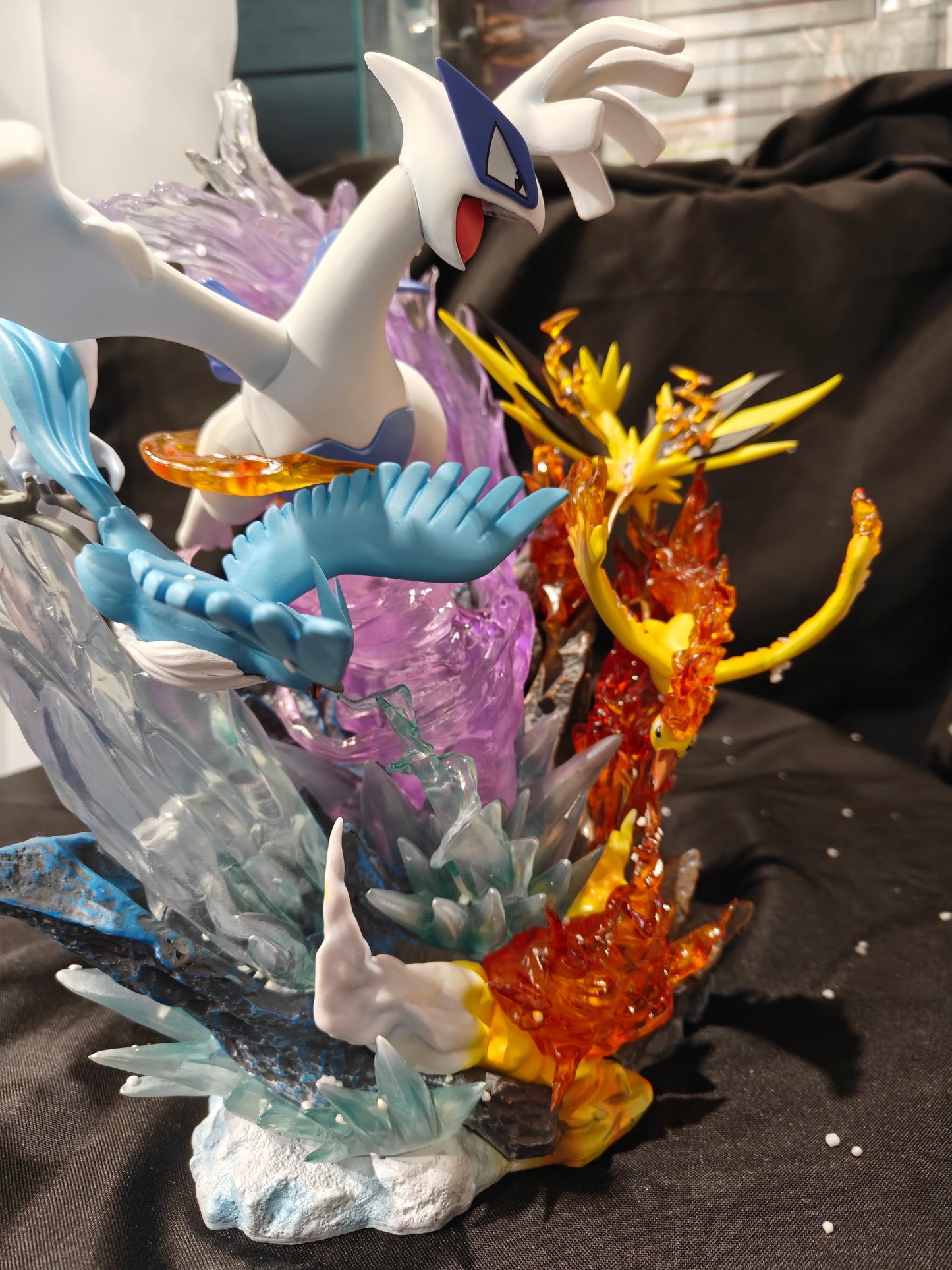 Pokemon - The Legendary Birds - Lugia, Articuno, Zapdos, and Moltres Fan-made PVC Figure