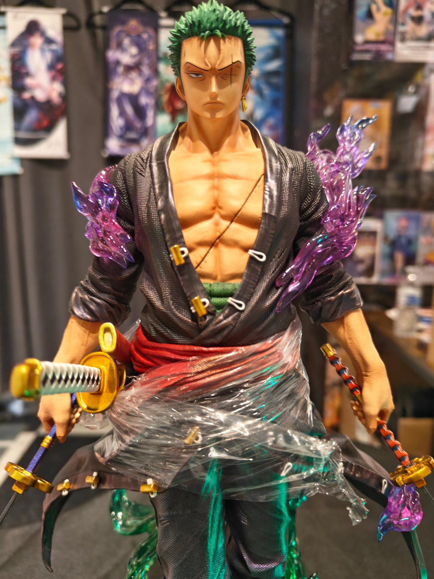 [US STOCK] One Piece - Temple Studio - Roronoa Zoro Resin Statue