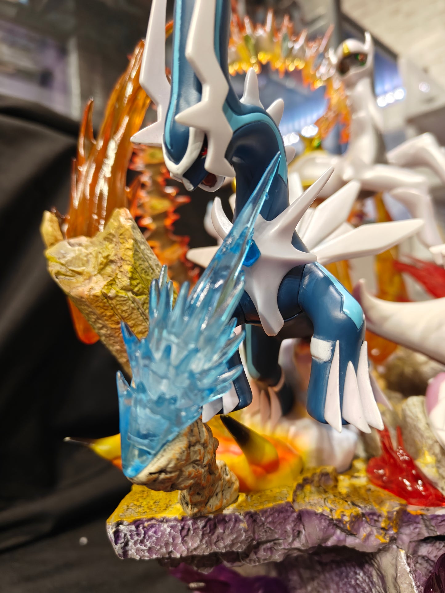 Pokemon - The Creation Trio - Arceus, Dialga and Palkia Fan-made PVC Figure