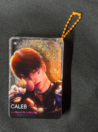 Love and Deepspace - Caleb Style 4 Acrylic Glitter Keychain