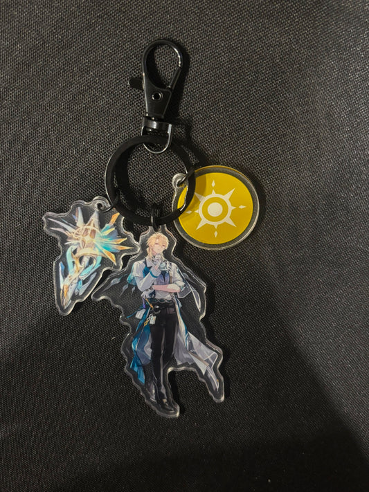 Wuthering Waves - Luuk Herssen Acrylic 3 Piece Keychain