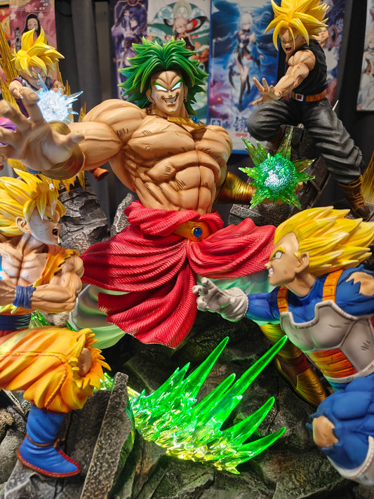 [IN STORE] Dragon Ball - Kylin Studio - Broly vs Saiyans Resin Statue 1/4th Scale
