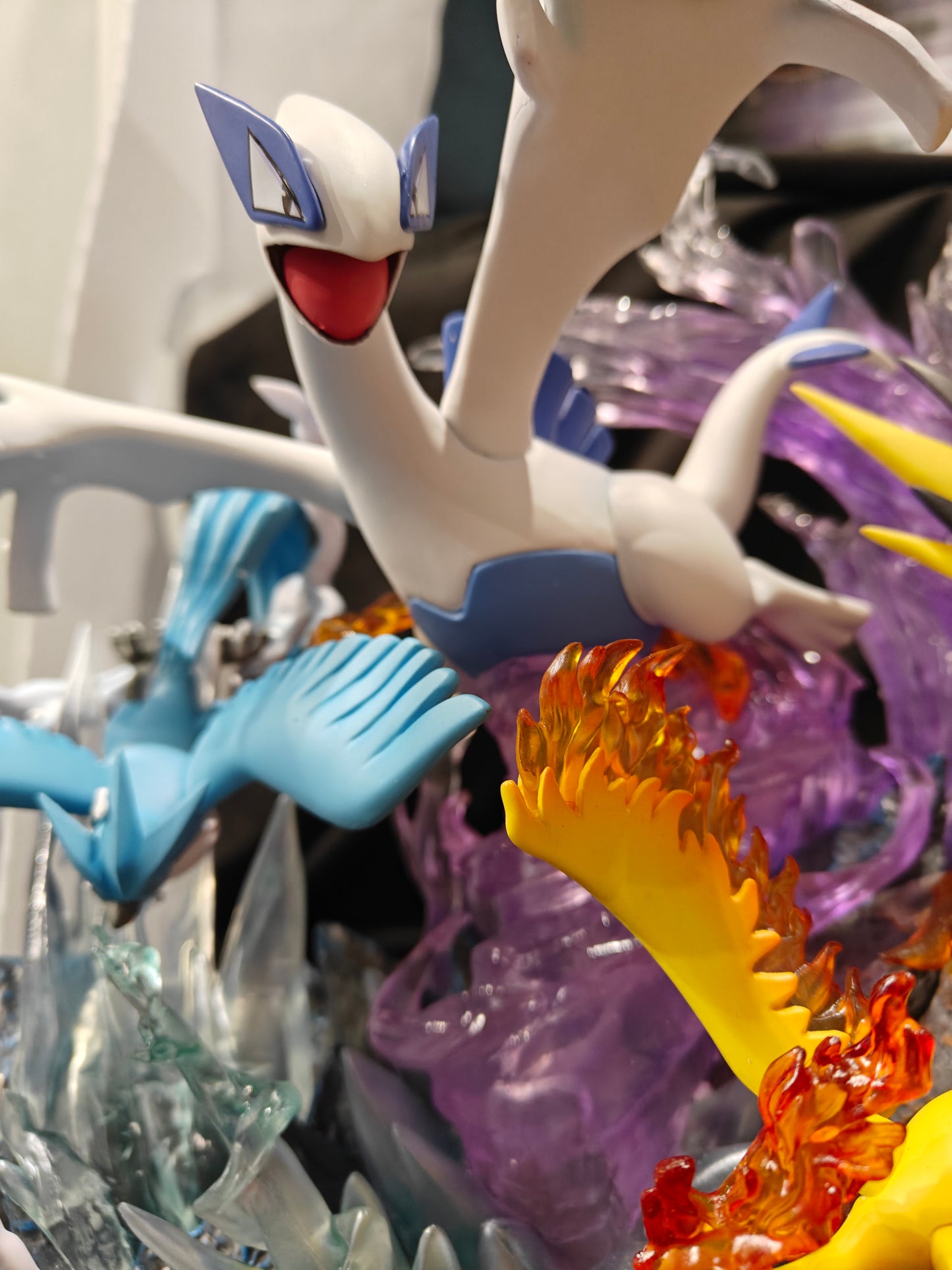 Pokemon - The Legendary Birds - Lugia, Articuno, Zapdos, and Moltres Fan-made PVC Figure