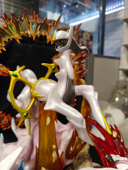 Pokemon - The Creation Trio - Arceus, Dialga and Palkia Fan-made PVC Figure