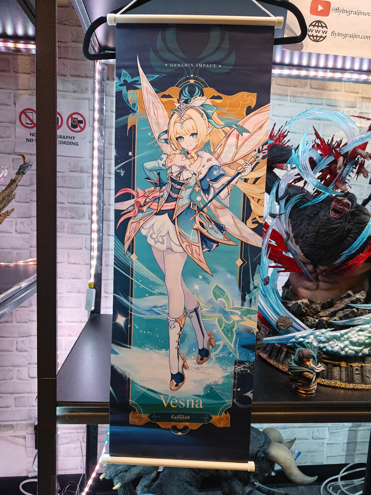 Genshin Impact - Vesna Wall Scroll