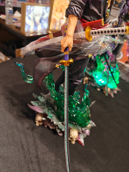 [US STOCK] One Piece - Temple Studio - Roronoa Zoro Resin Statue