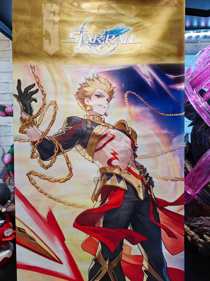 Honkai Star Rail x Fate - Gilgamesh Wall Scroll