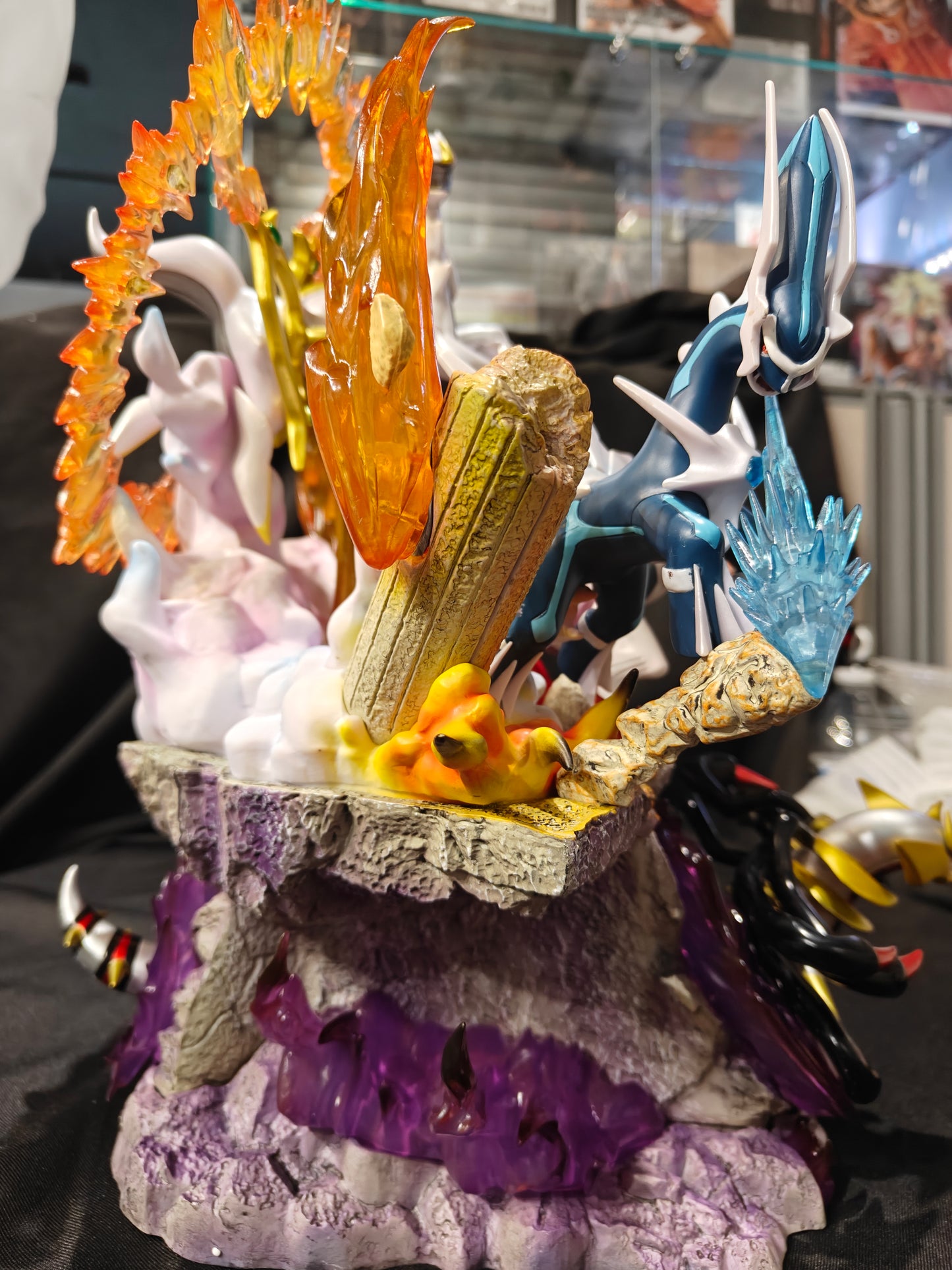 Pokemon - The Creation Trio - Arceus, Dialga and Palkia Fan-made PVC Figure