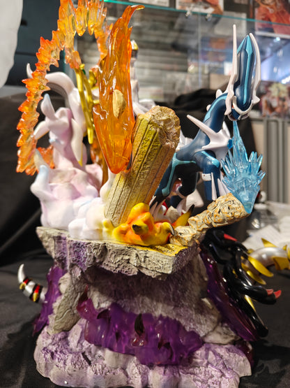 Pokemon - The Creation Trio - Arceus, Dialga and Palkia Fan-made PVC Figure