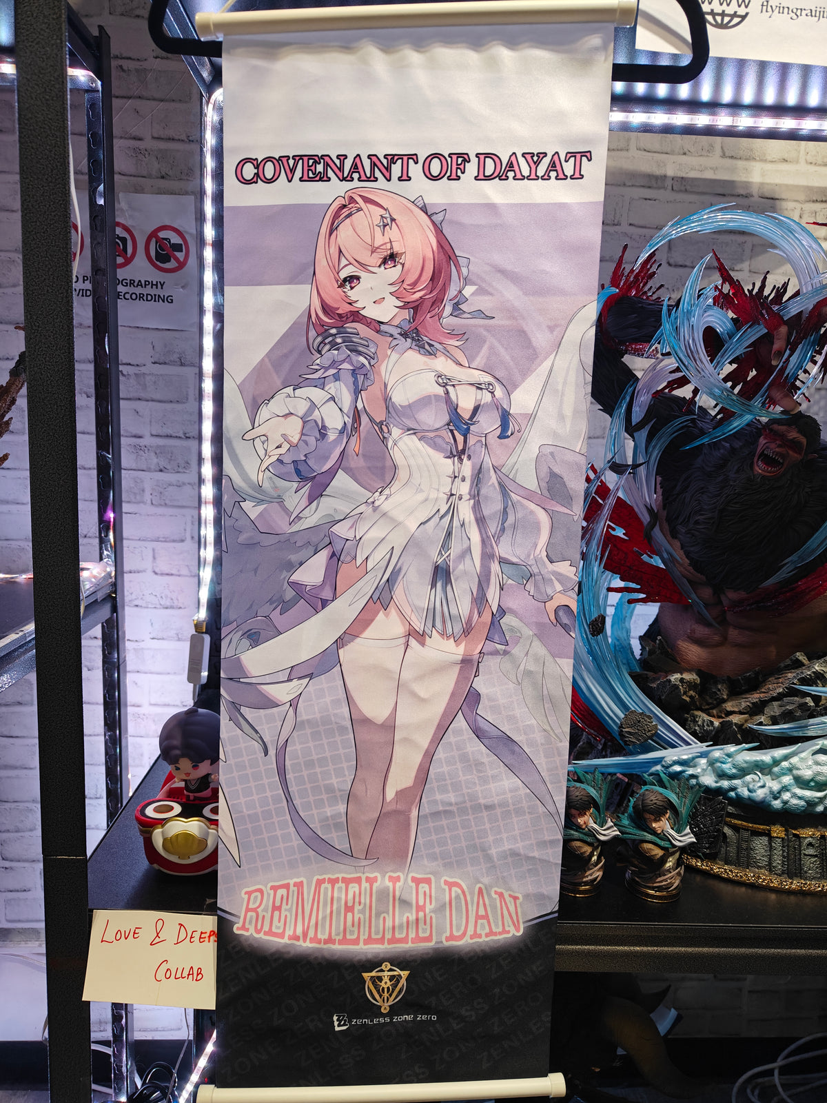 Zenless Zone Zero - Remille White Dress 1 Wall Scroll