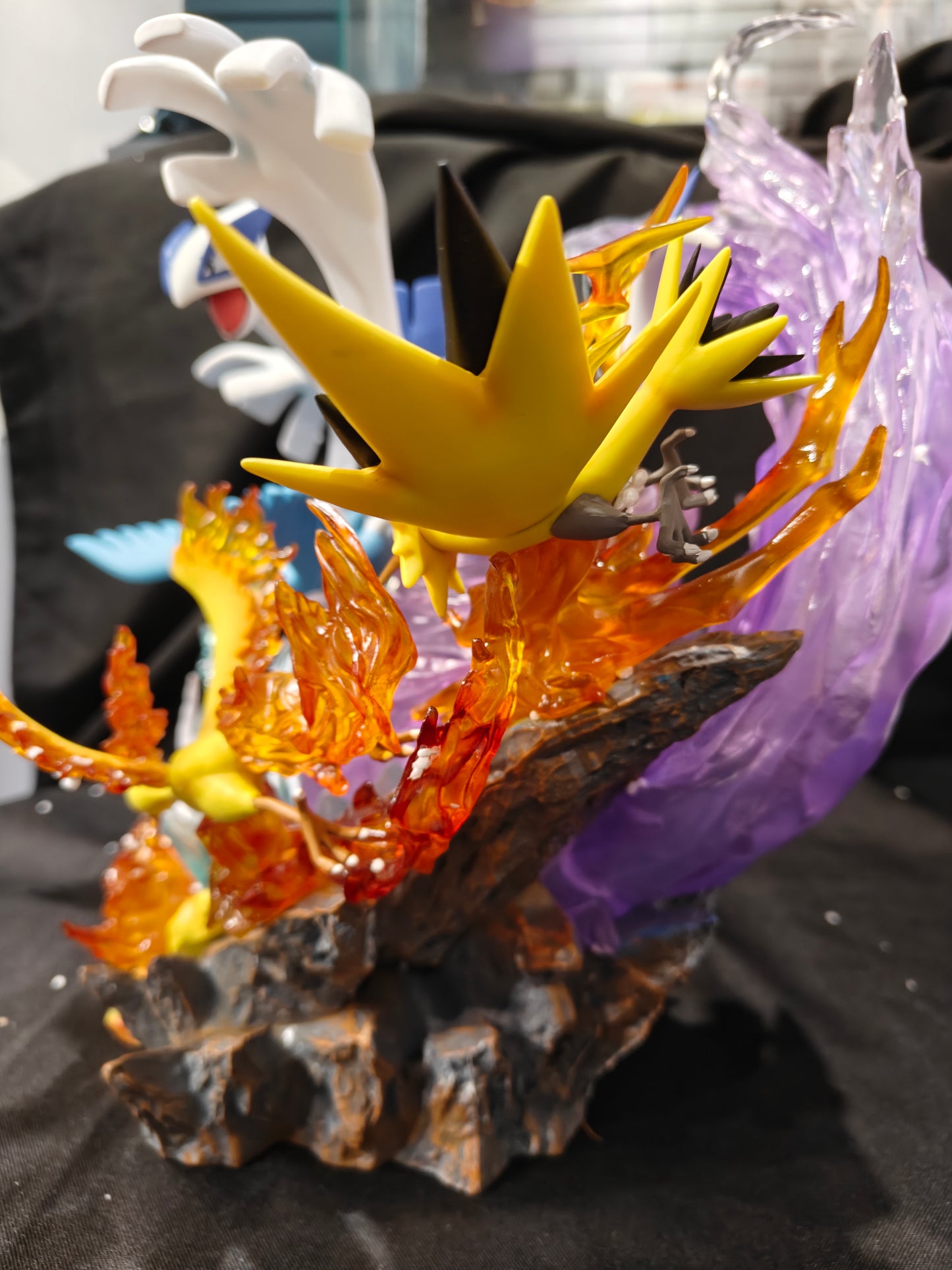 Pokemon - The Legendary Birds - Lugia, Articuno, Zapdos, and Moltres Fan-made PVC Figure