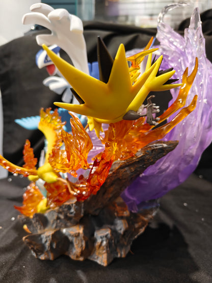 Pokemon - The Legendary Birds - Lugia, Articuno, Zapdos, and Moltres Fan-made PVC Figure