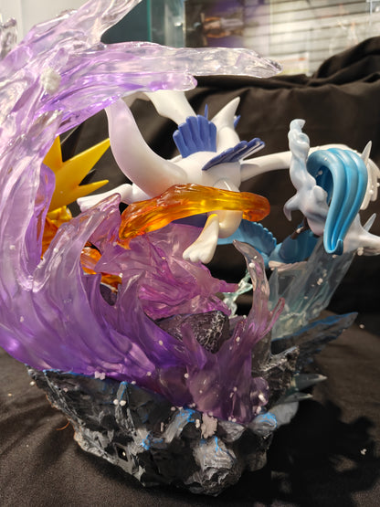 Pokemon - The Legendary Birds - Lugia, Articuno, Zapdos, and Moltres Fan-made PVC Figure