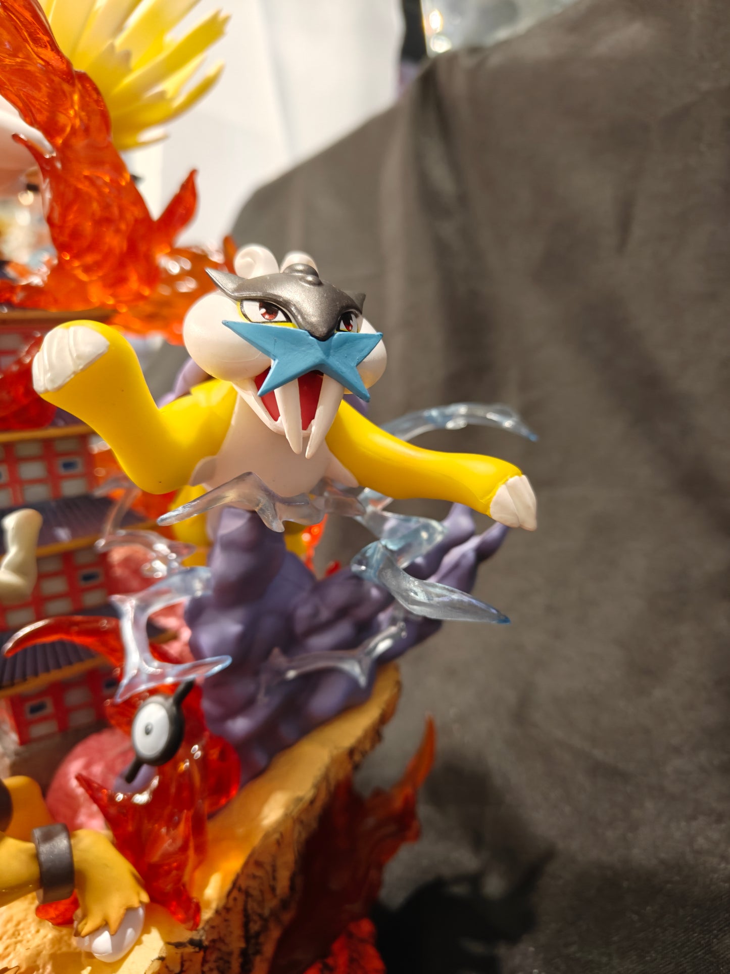 Pokemon - The Legendary Beasts - Ho-oh, Raikou, Entei, and Suicune Fan-made PVC Figure