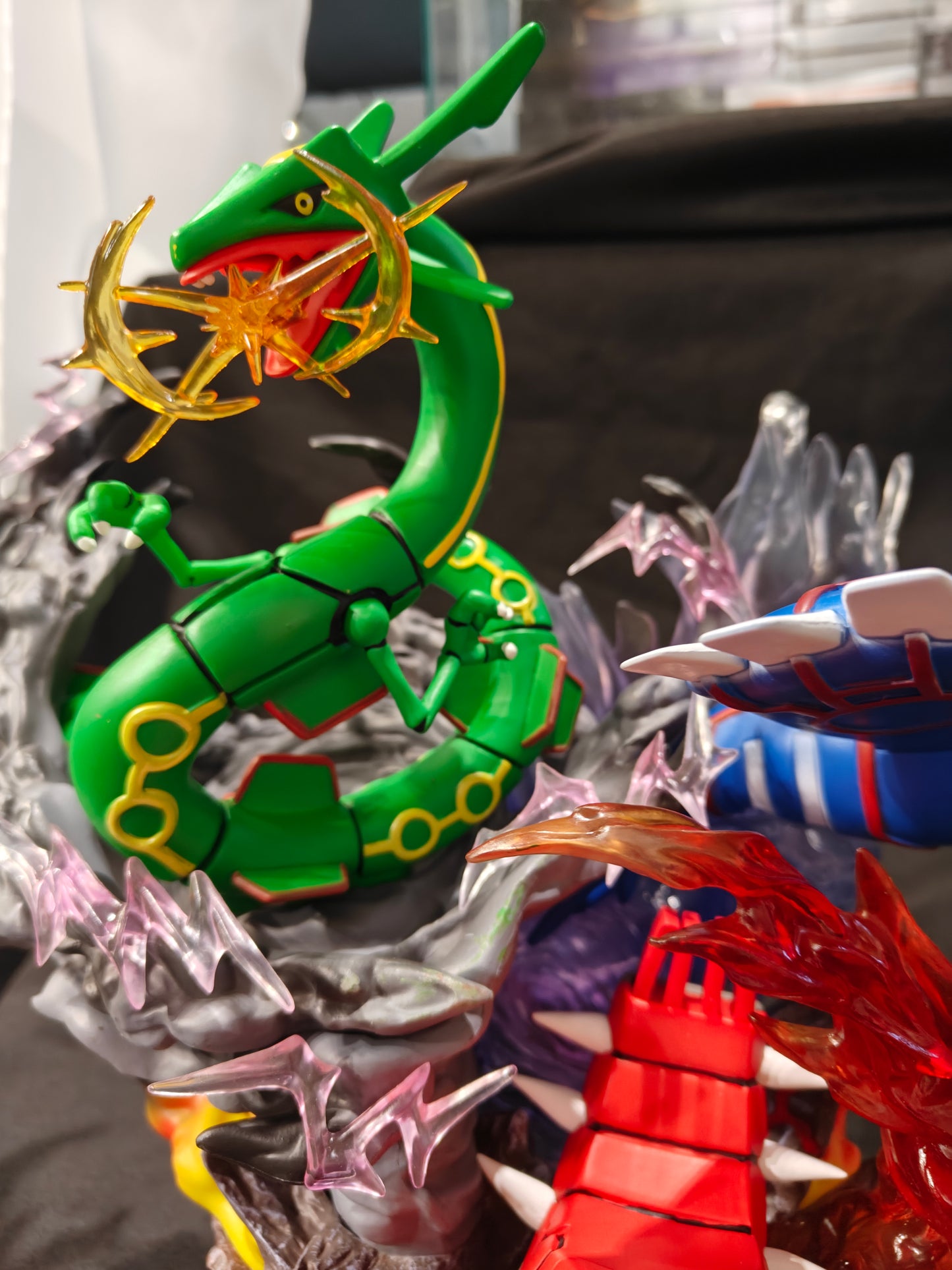 Pokemon - Legendary Weather Trio - Groudon, Kyogre, and Rayquaza Fan-made PVC Figure