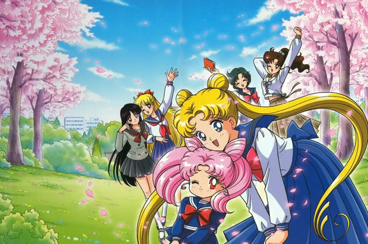 Sailor Moon -  Main Cast Credit Card Sticker (Please Read Description)