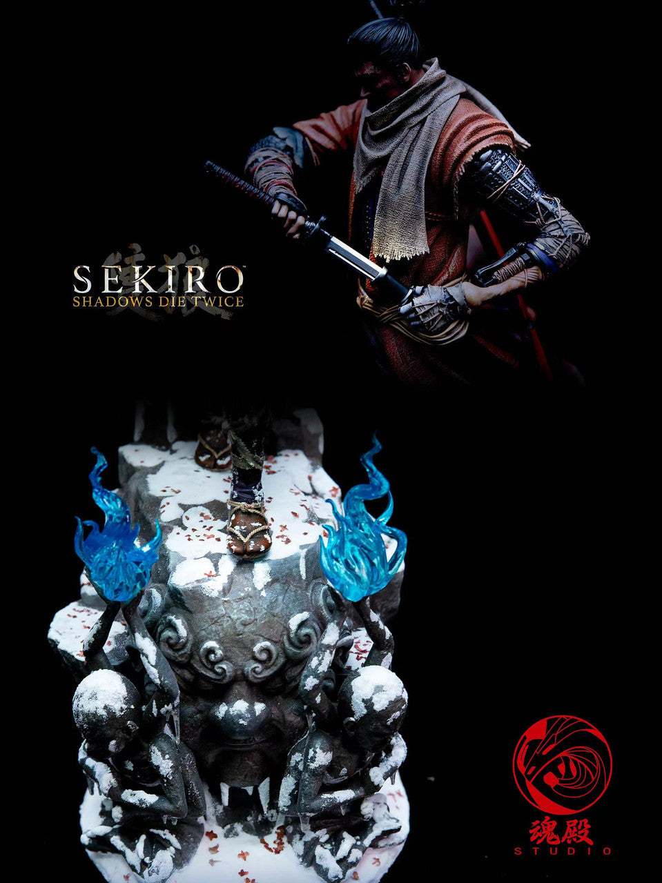 Sekiro - Hun Dian Studio - Sekiro Wolf Statue (Price Does Not Include Shipping - Please Read Description)