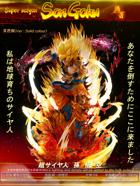 [PRE ORDER] Dragon Ball - Monkey D Studio Studio - Super Saiyan Goku (Price does not include shipping - Please Read Description)