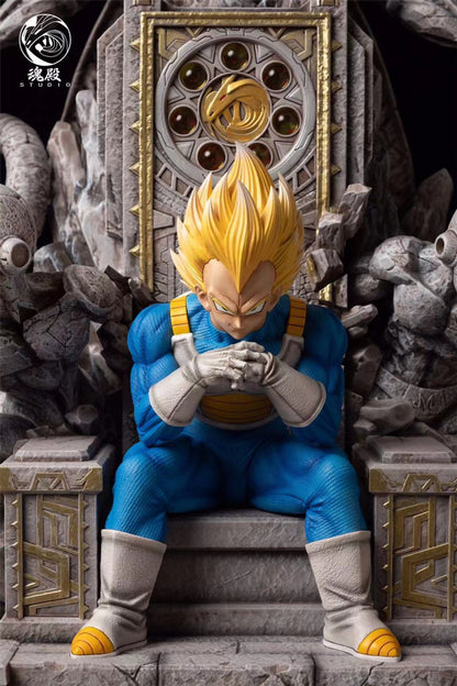 Dragon Ball Z - Hun Dian Studio - Vegeta On Throne (Price does not include shipping)