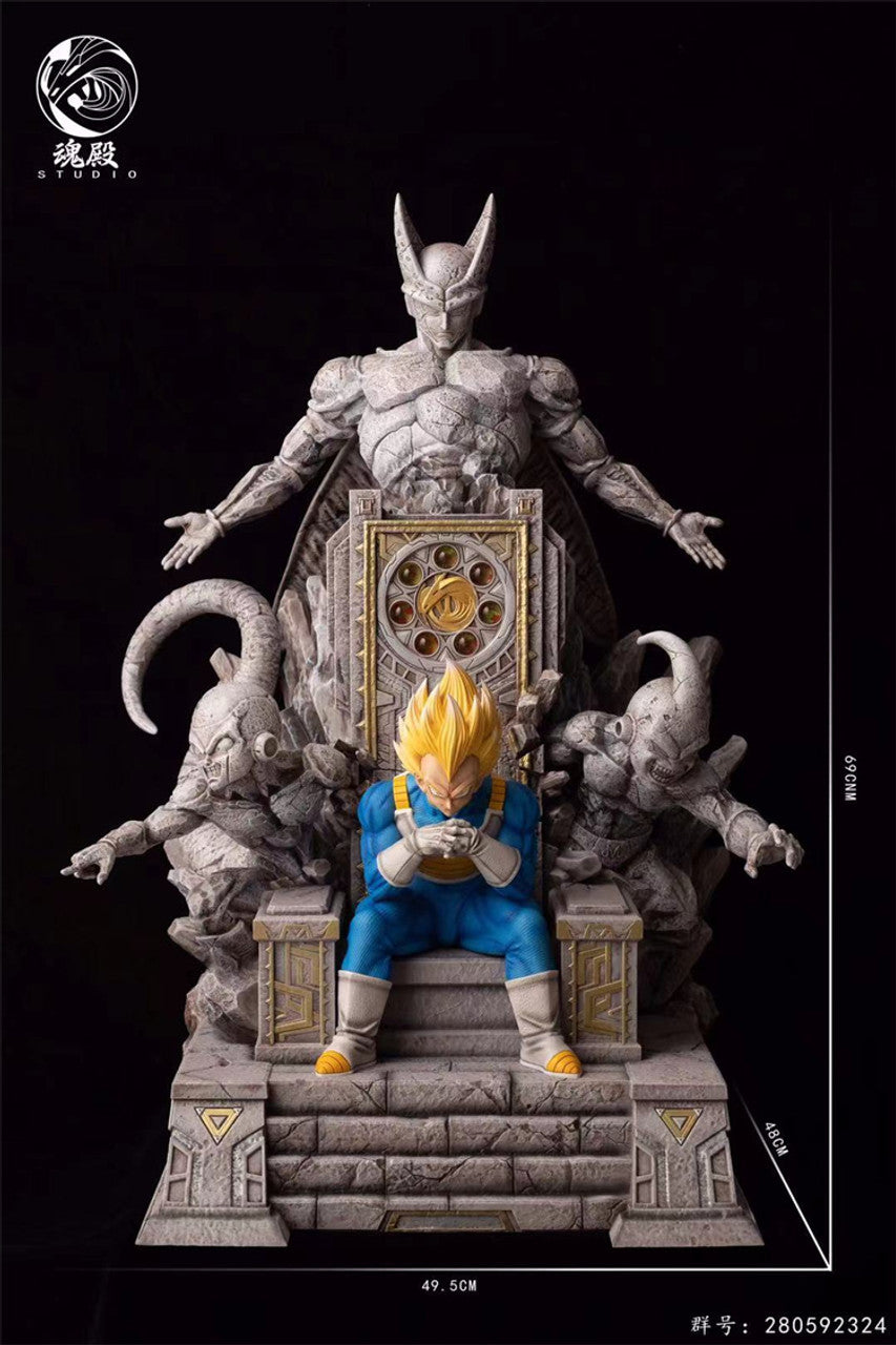 Dragon Ball Z - Hun Dian Studio - Vegeta On Throne (Price does not include shipping)