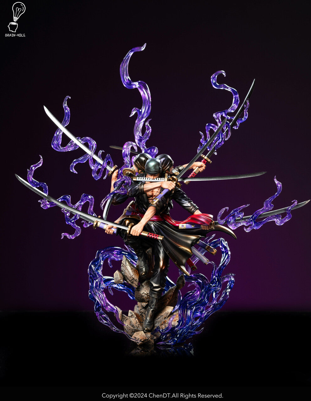 PRE ORDER] One Piece - Brainhole Studio - Zoro Resin Statue (Price